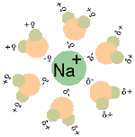 sodium in water