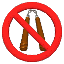 no weapons