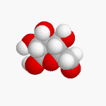 glucose space filling model