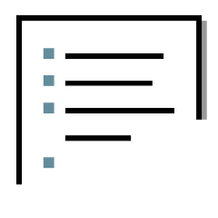 list graphic