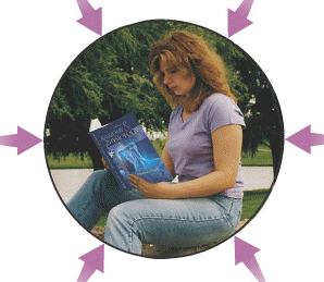 jenny reading a book
