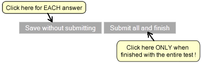 moodle save and submit buttons